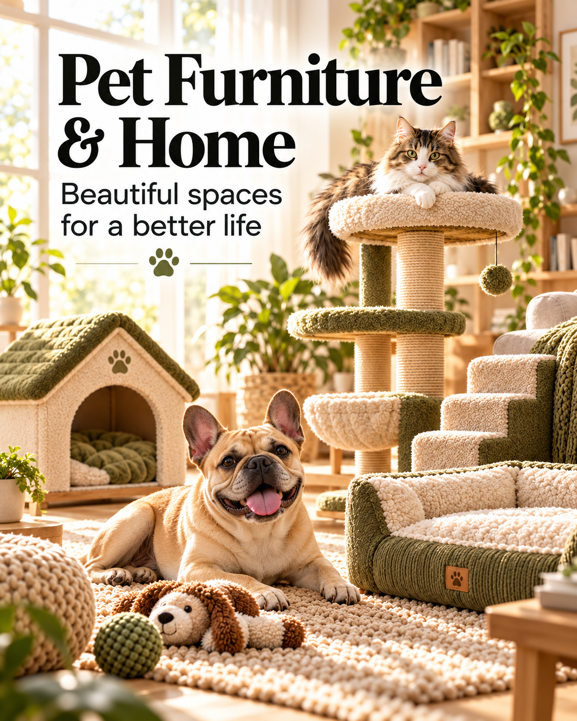 Pet Furniture & Home