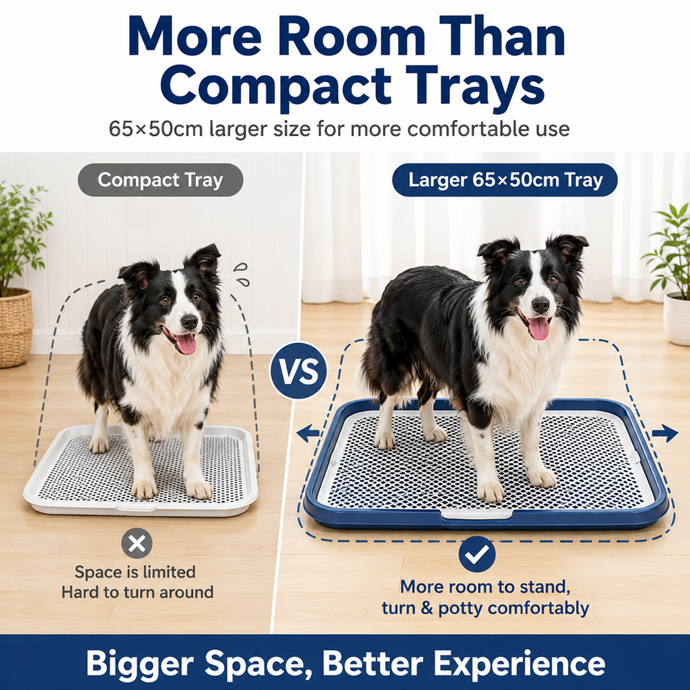 More room than compact trays