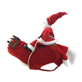 Santa Rider Christmas Costume for Medium & Large Dogs