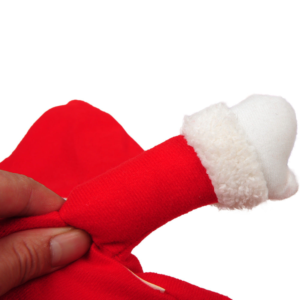 Santa Claus Suit for Cats & Small Dogs