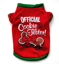 Christmas Print Pet T-Shirt - 11 Festive Styles