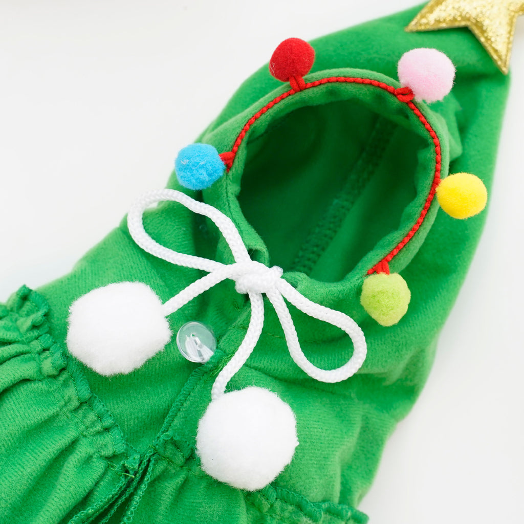 Two-Tone Christmas Cape & Shawl for Dogs & Cats