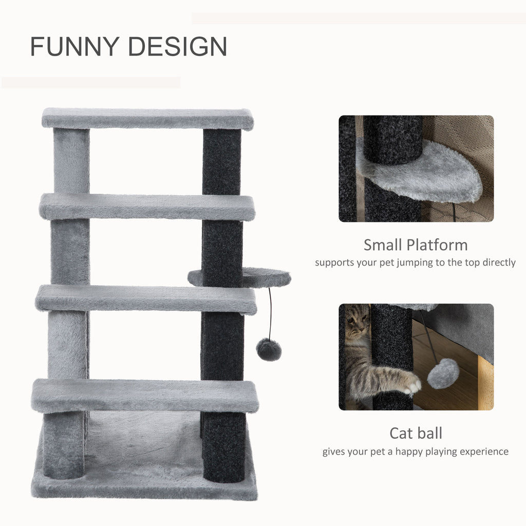 Cat Tree with Steps & Scratching Post