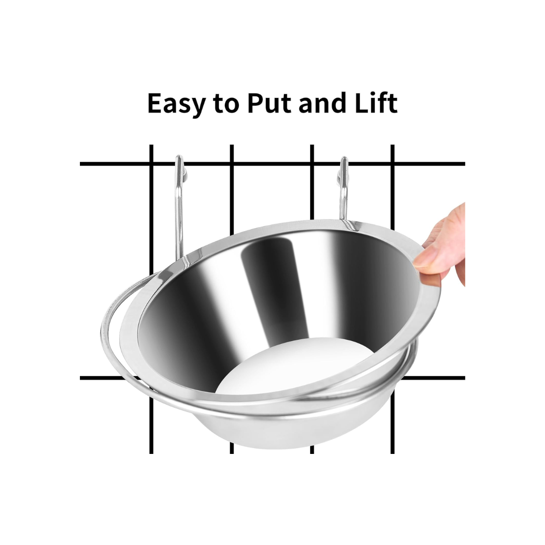 Easy to put and lift