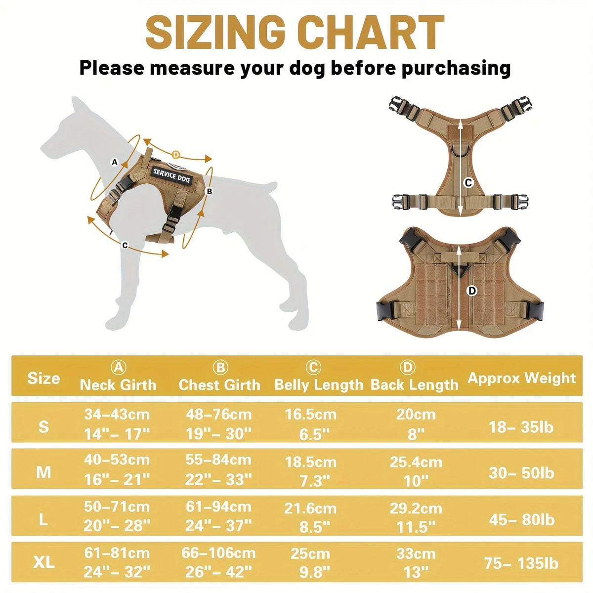 Tactical No-Pull Dog Harness with Handle