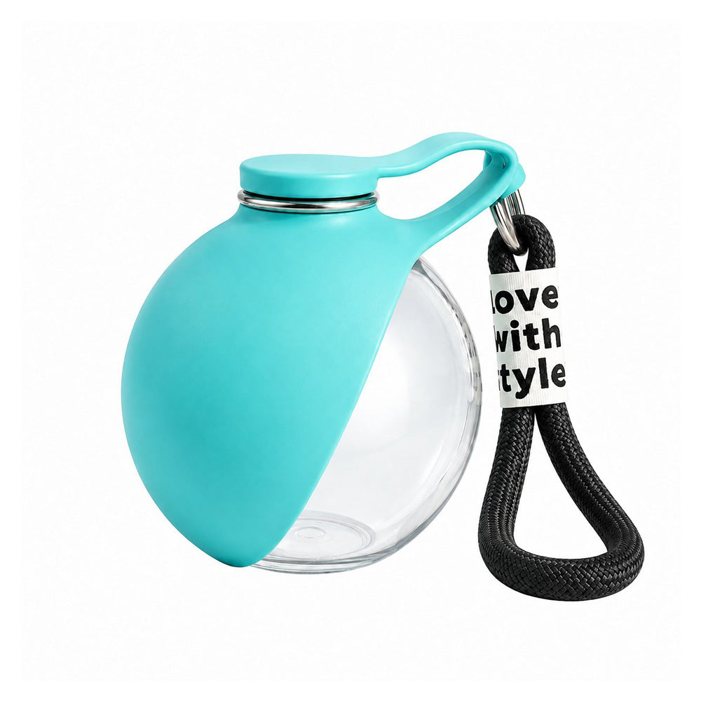Blue dog water bottle
