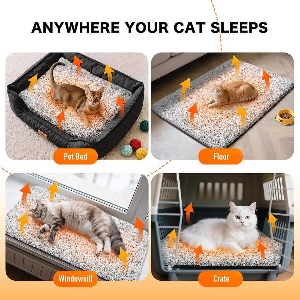Use anywhere your cat sleeps