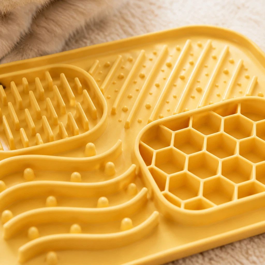 Lick mat textures
