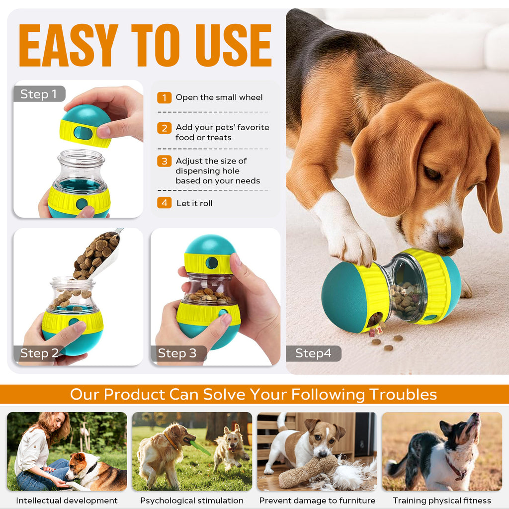 Treat Dispensing Dog Puzzle Ball