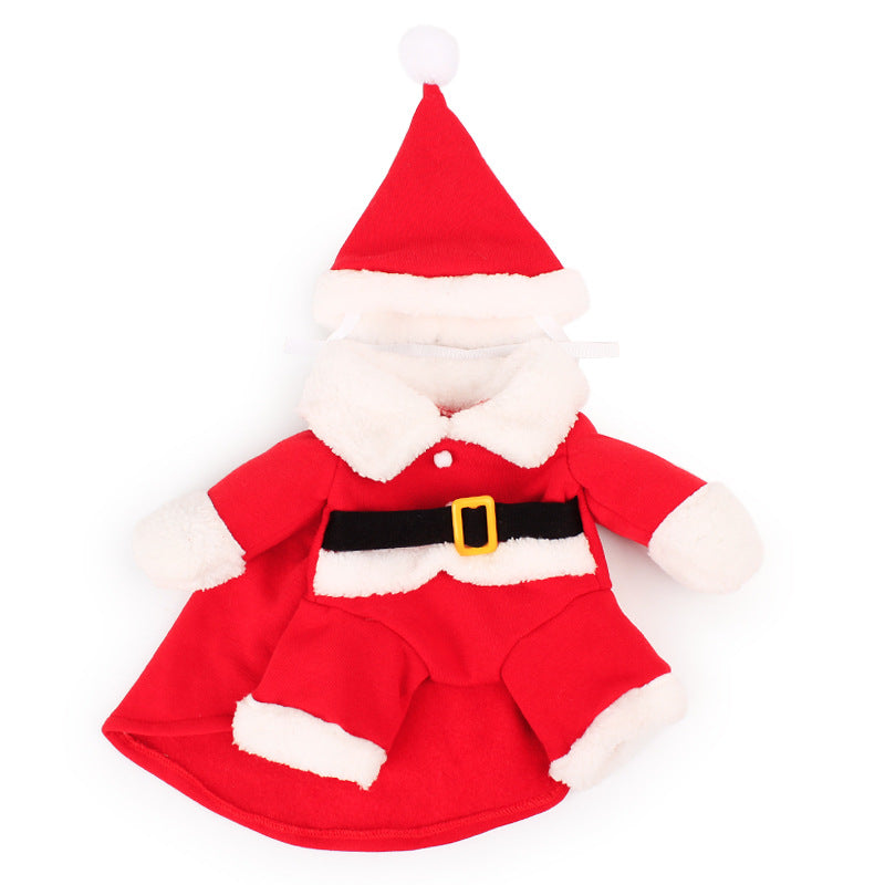 Standing Santa Claus Costume for Dogs