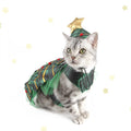 Christmas Tree Cape with Star Hat for Pets