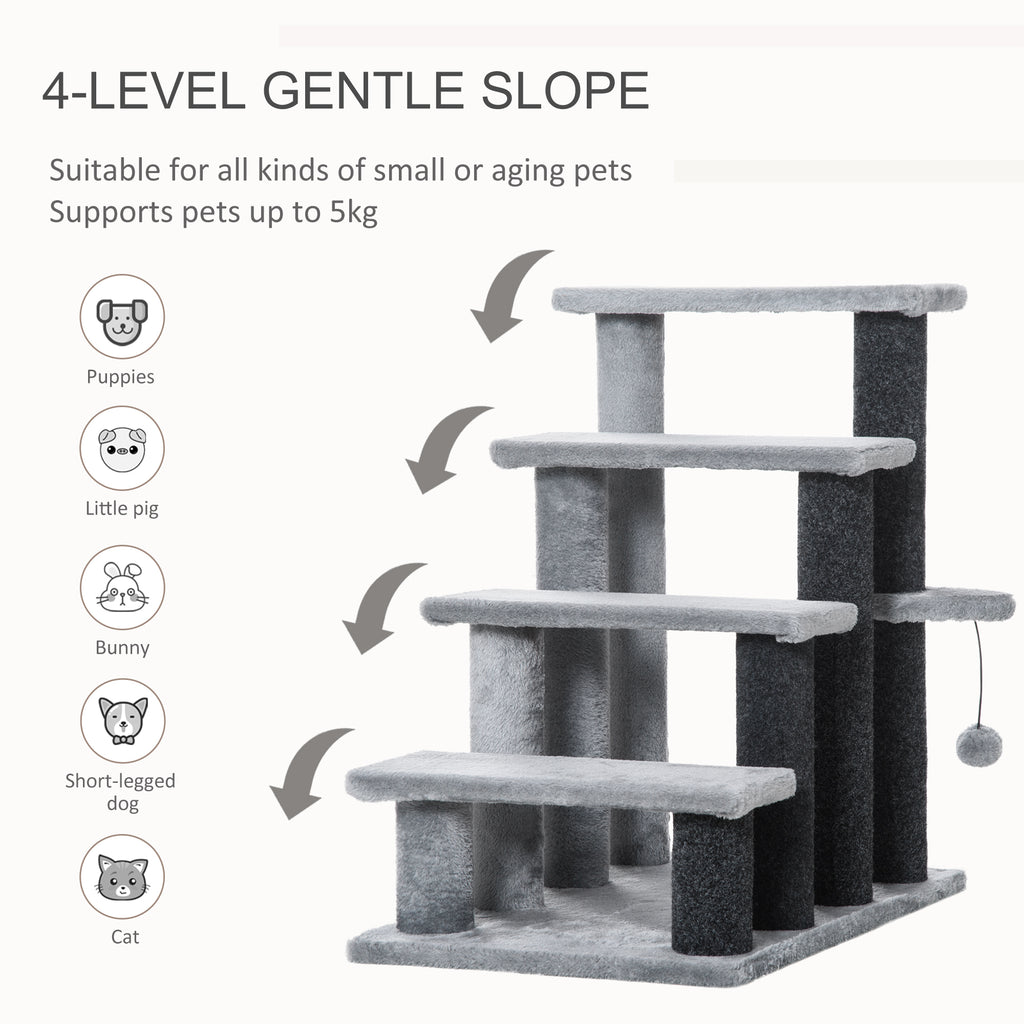 Cat Tree with Steps & Scratching Post