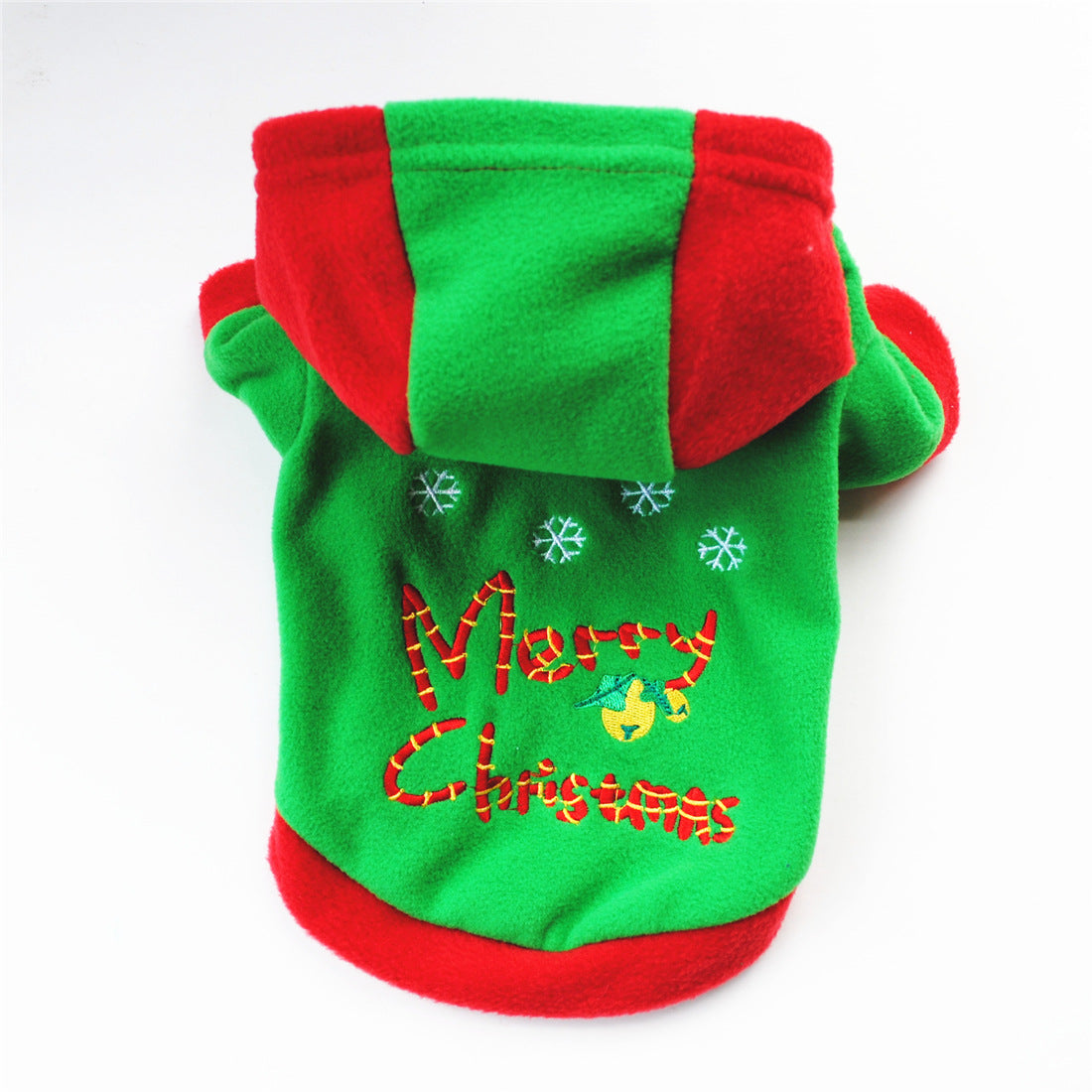 Christmas Fleece Pet Hoodie - 10 Festive Styles