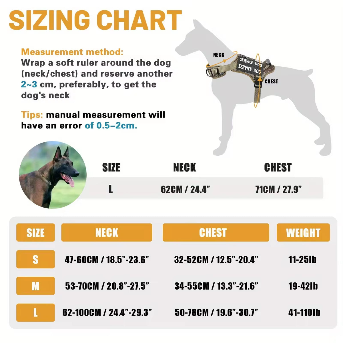 No-Pull Tactical Dog Harness with Handle