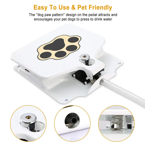 Easy to use paw pedal