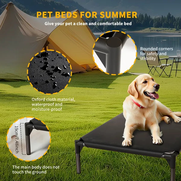 Elevated Breathable Dog Cot Bed