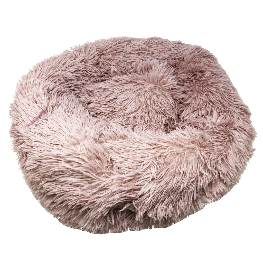 Premium Plush Round Dog & Cat Bed