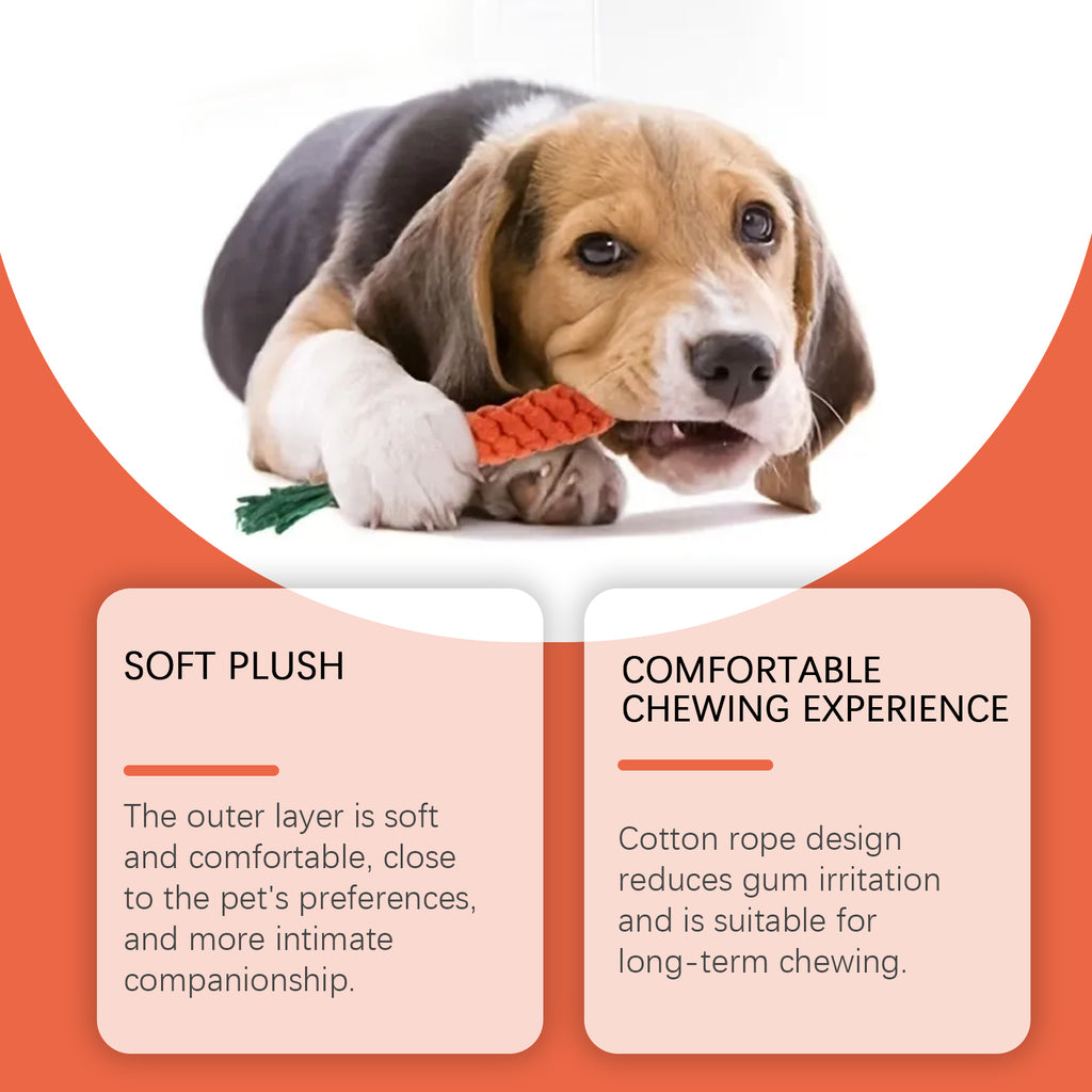 Soft plush and rope details
