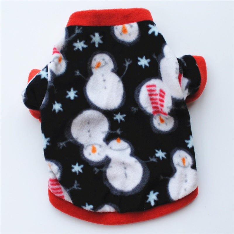 Christmas Fleece Pet Hoodie - 10 Festive Styles