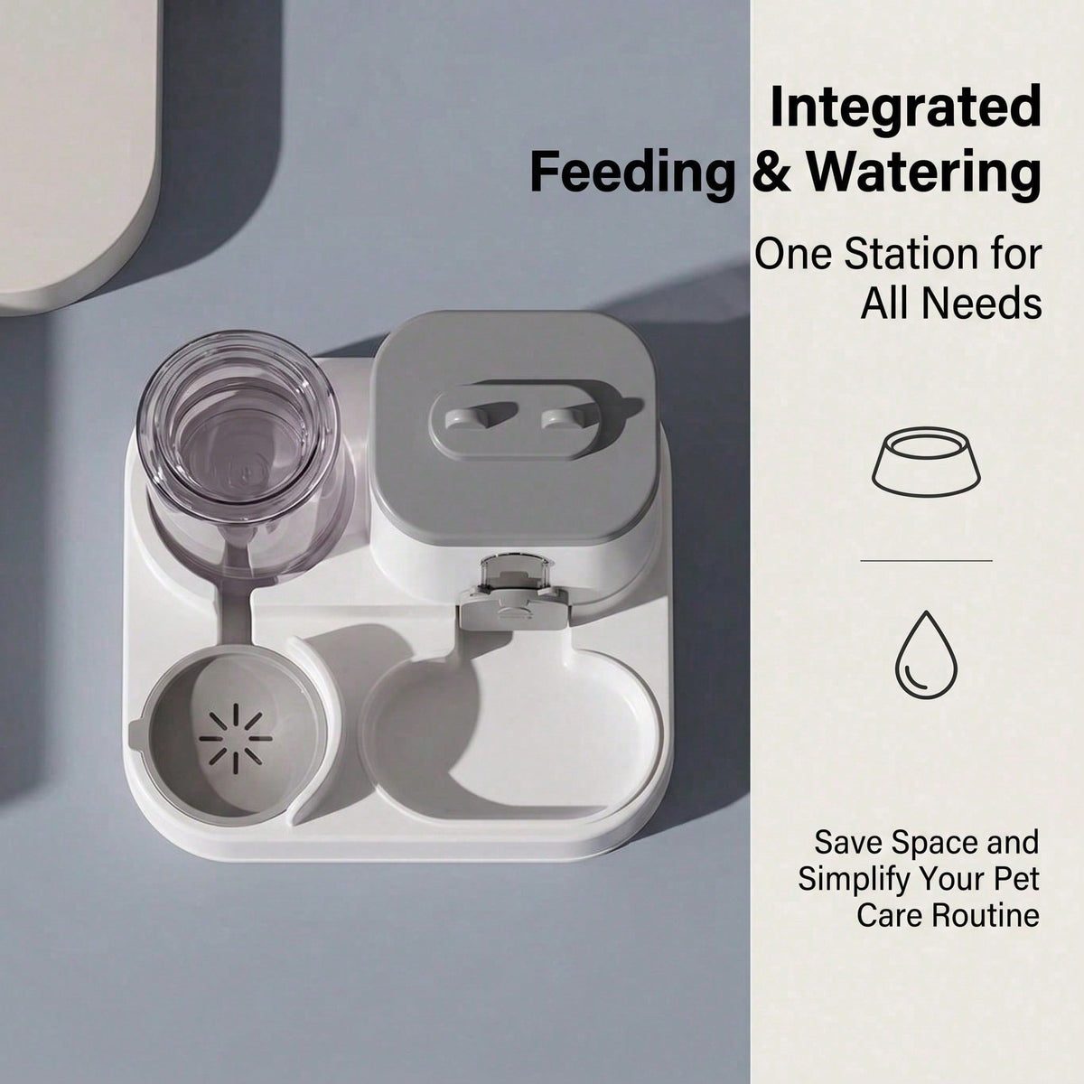 Integrated feeding and watering