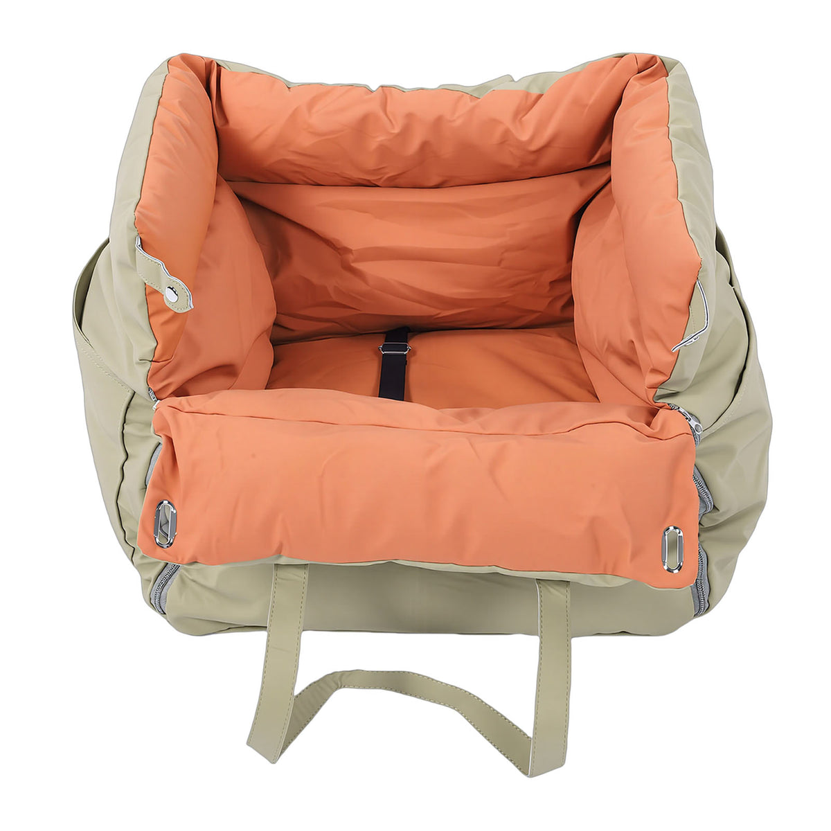 Portable Car Seat Pet Bed with Safety Tether