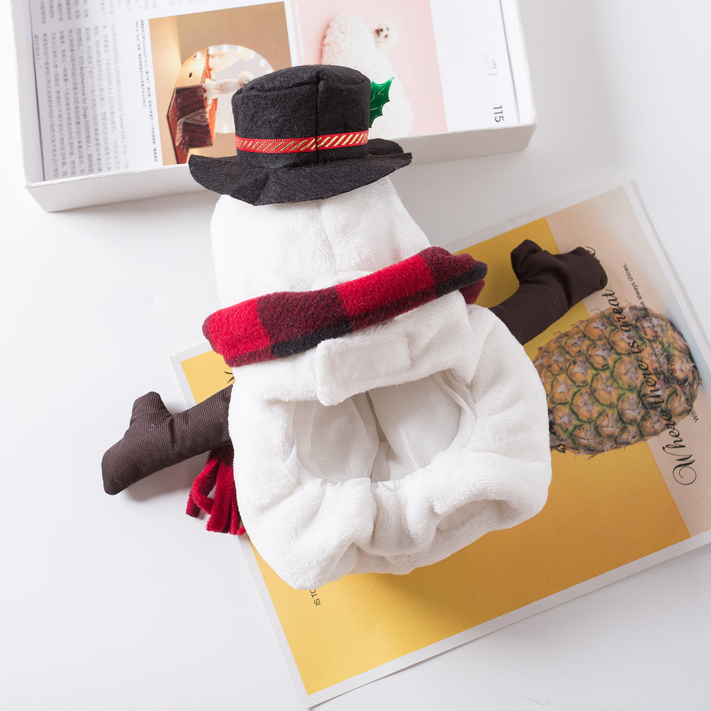 Standing Snowman Costume for Dogs