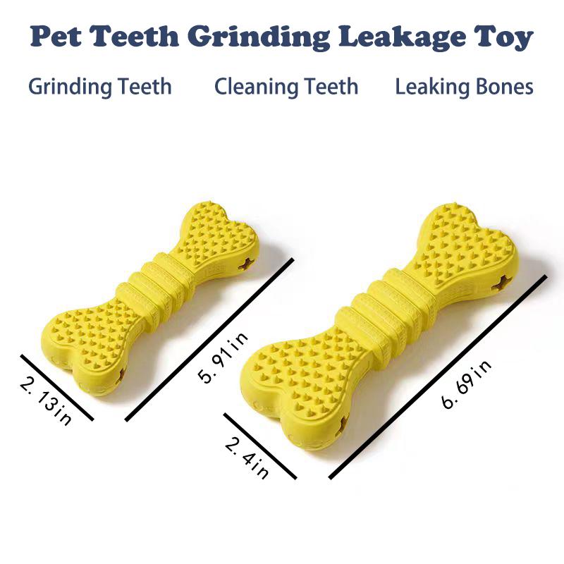 Dog Toothbrush Chew Bones – 2 Pack