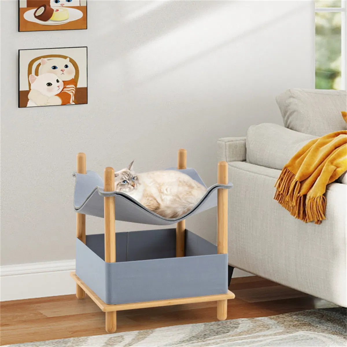 Cat resting