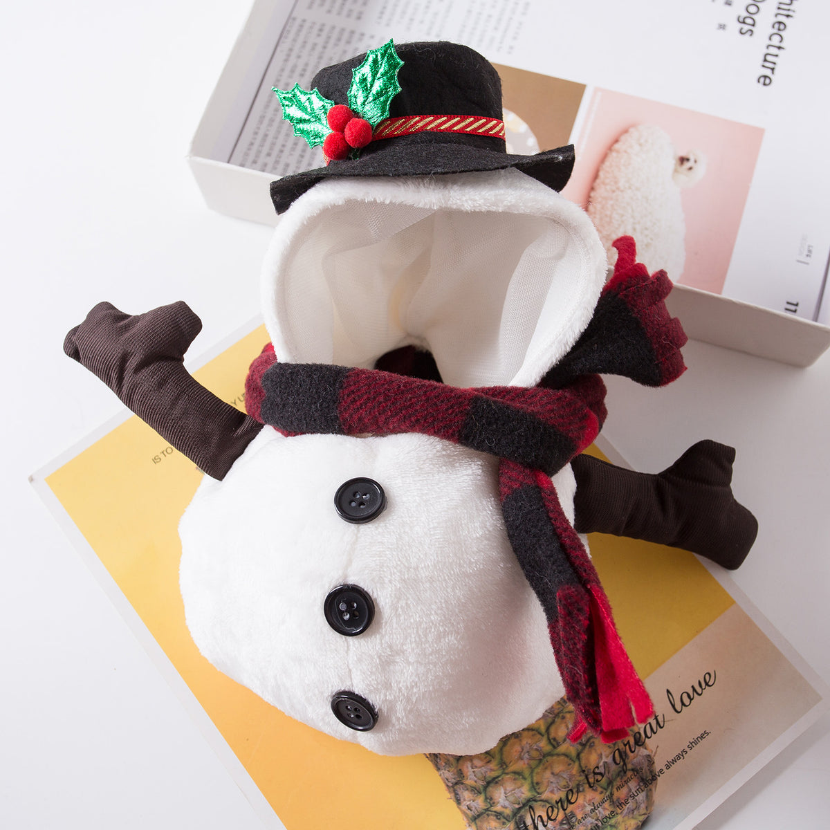 Standing Snowman Costume for Dogs
