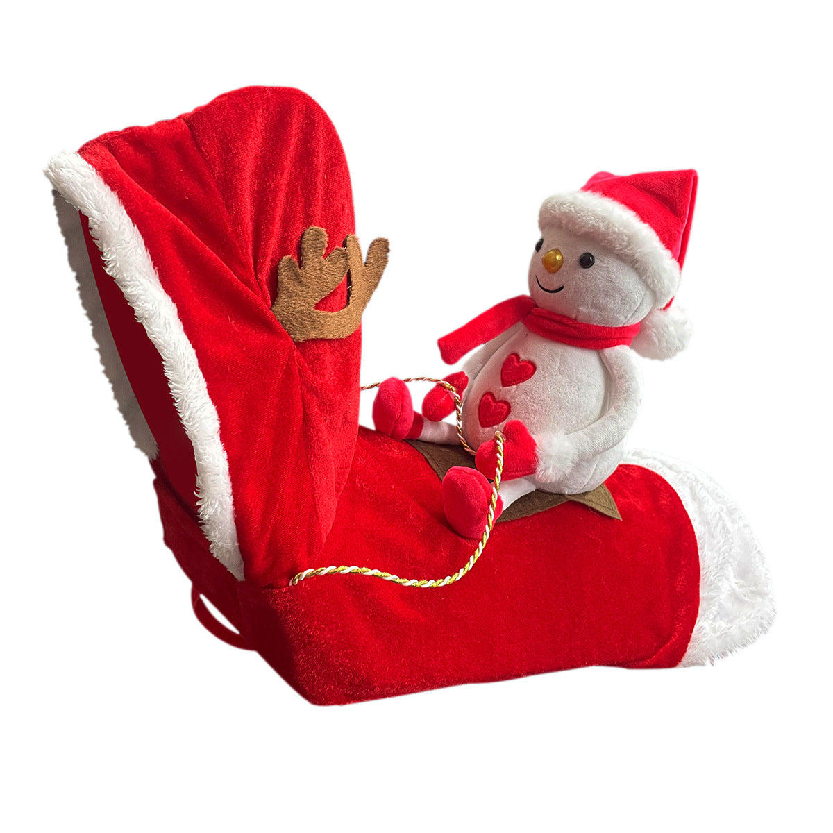 Santa Rider Christmas Costume for Medium & Large Dogs