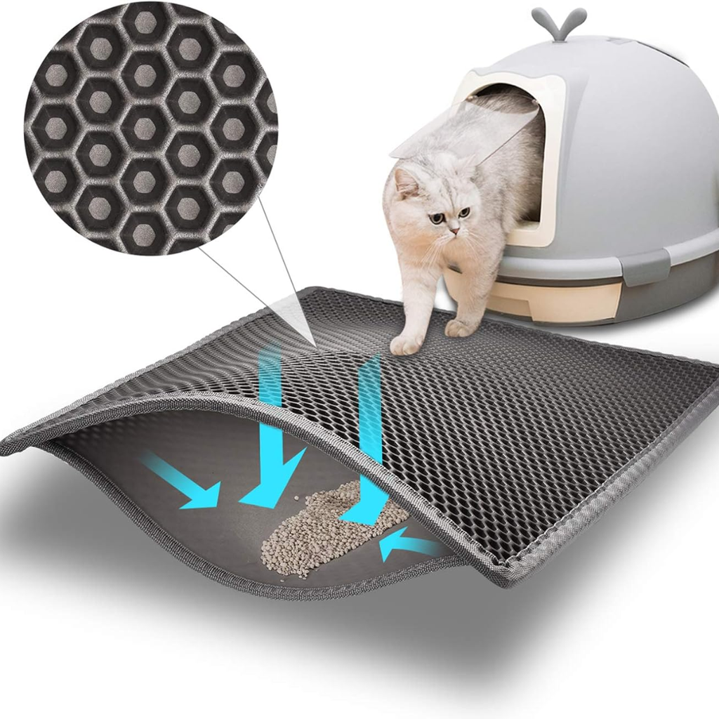 Double-Layer Cat Litter Trapping Mat