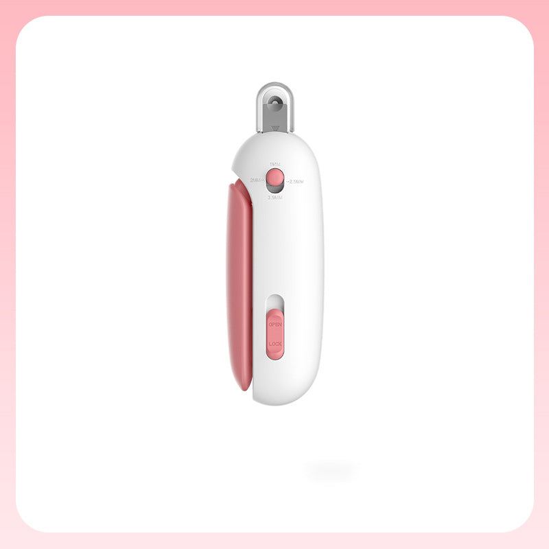 Cat Nail Clippers with Safety Guard & Built-In File