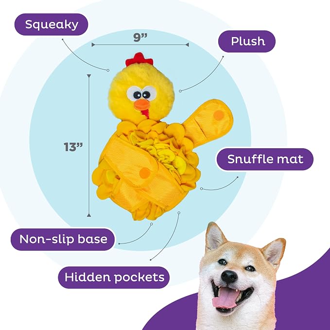 Snuffle toy features