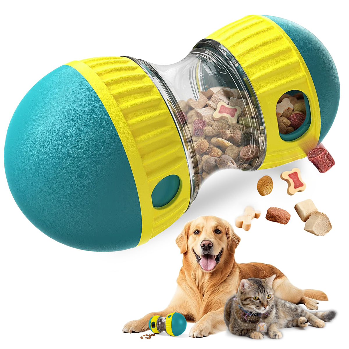 Treat Dispensing Dog Puzzle Ball