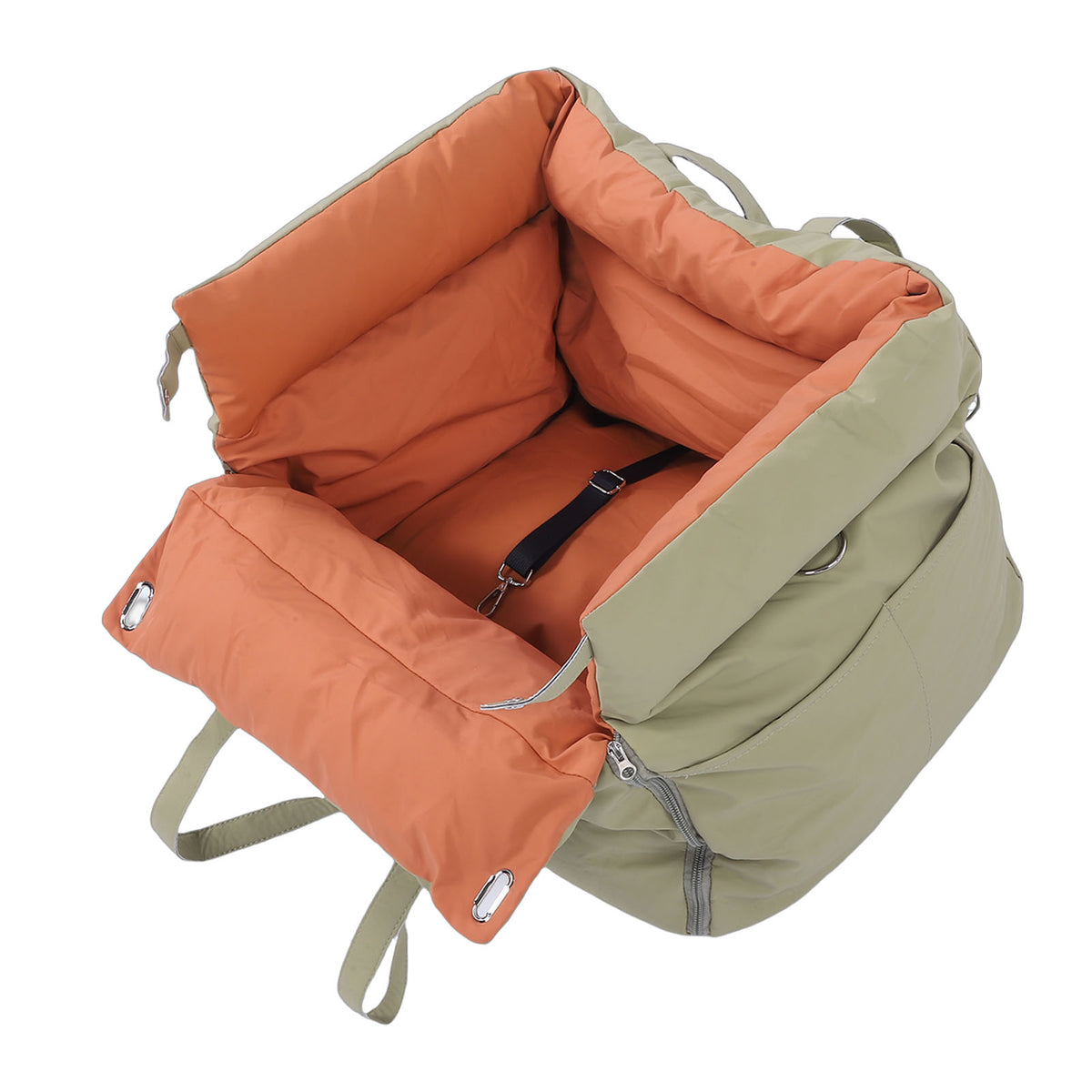 Portable Car Seat Pet Bed with Safety Tether