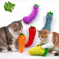 Veggie Catnip Plush Toys – 5 Pack