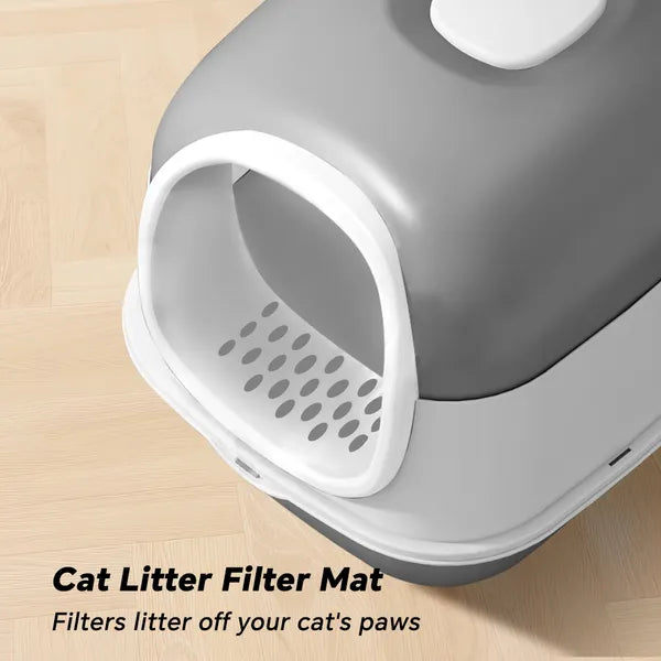 Covered Cat Litter Box with Lid