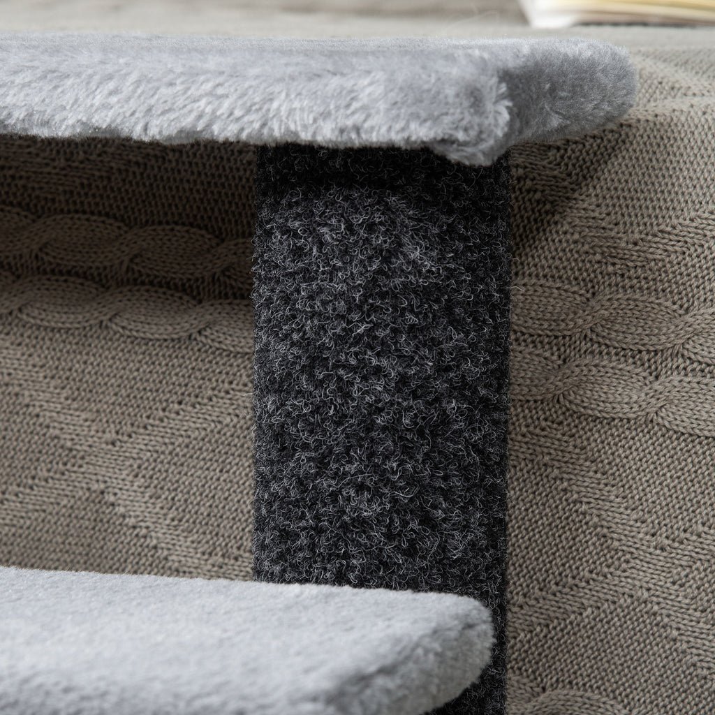 Cat Tree with Steps & Scratching Post