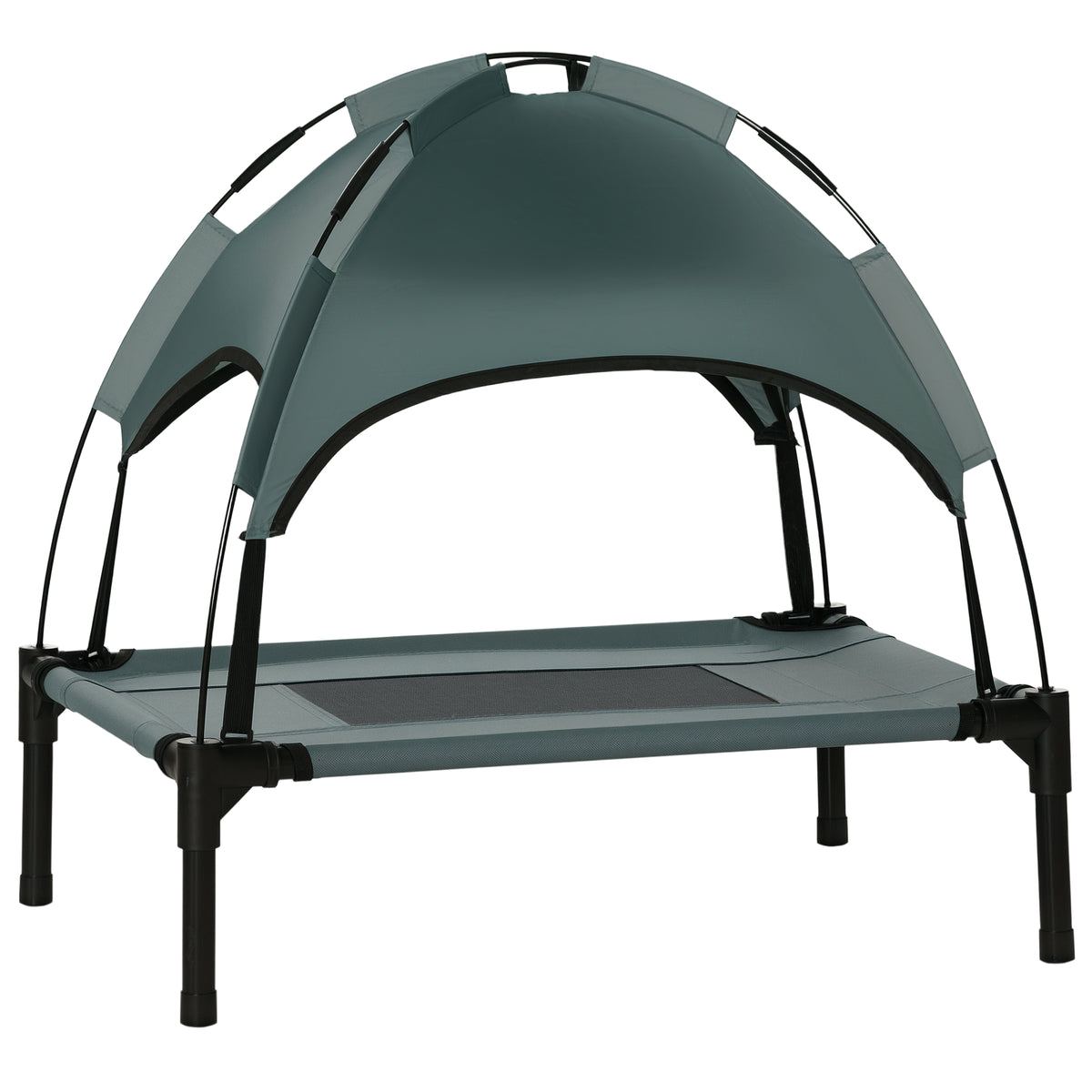 Elevated Dog Bed with Removable Canopy
