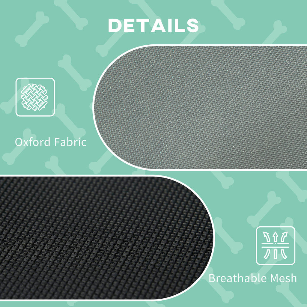 Elevated Dog Bed with Removable Canopy