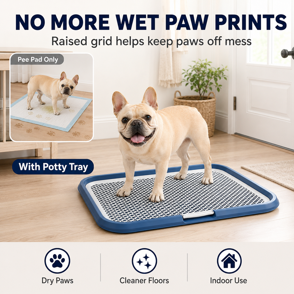 No more wet paw prints