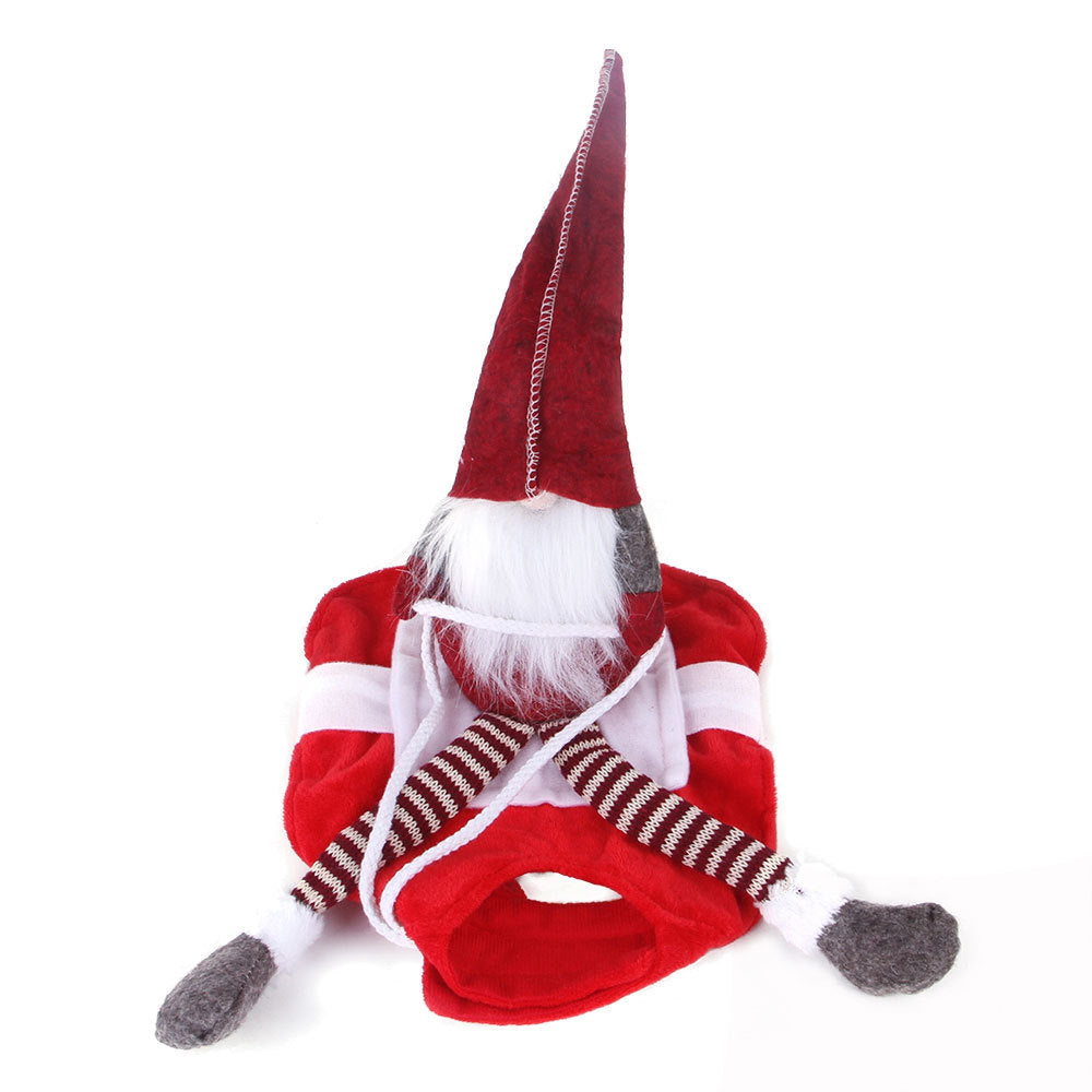 Santa Rider Christmas Costume for Medium & Large Dogs